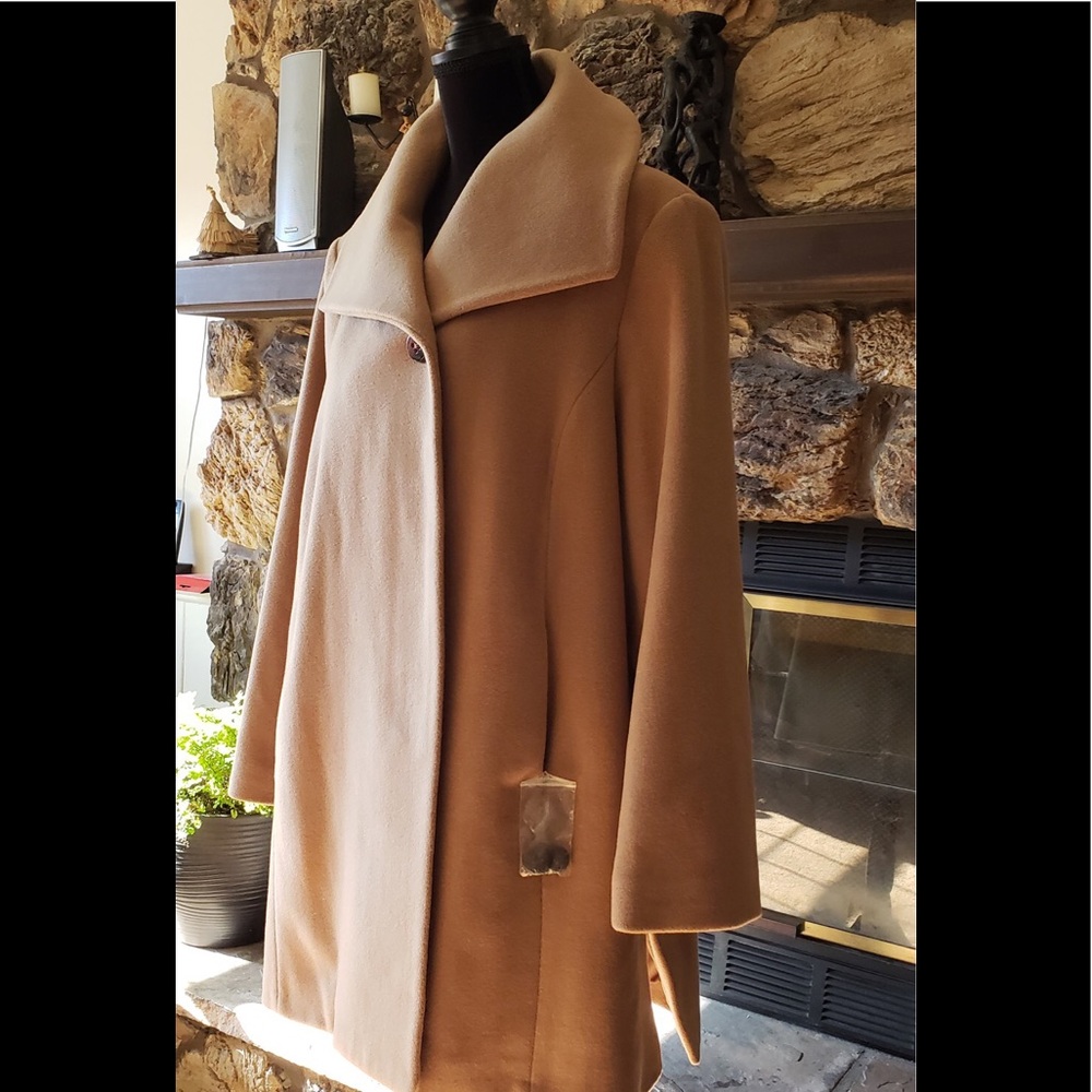 *Price Drop*  Wool/Cashmere Plus Size Car Coat 💎